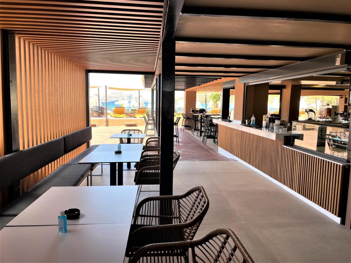 Aegeon Beach Hotel Szúnio Kültér fotó