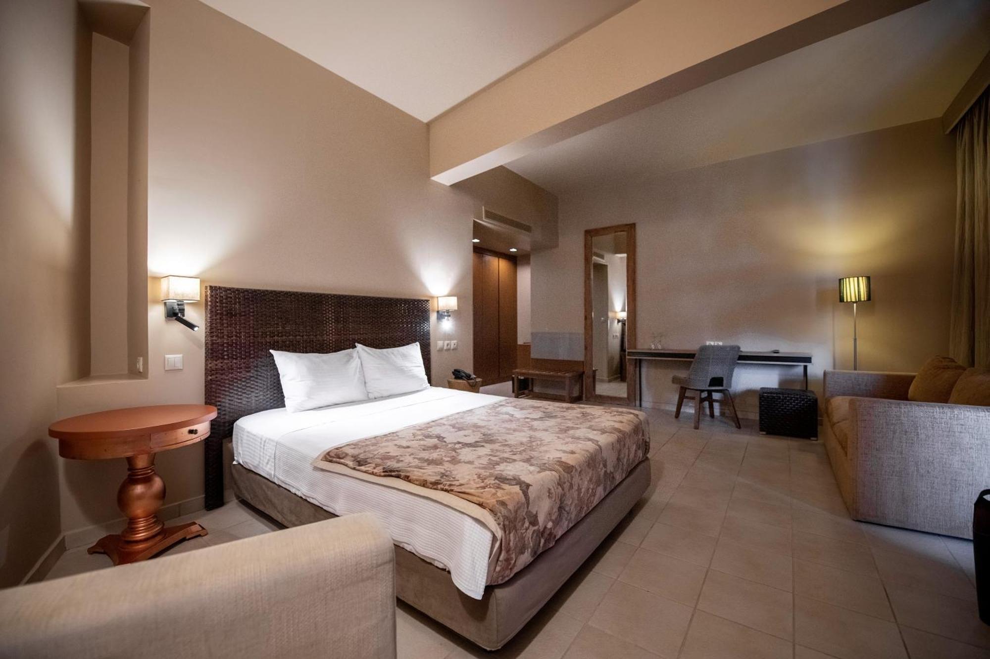 Aegeon Beach Hotel Szúnio Szoba fotó