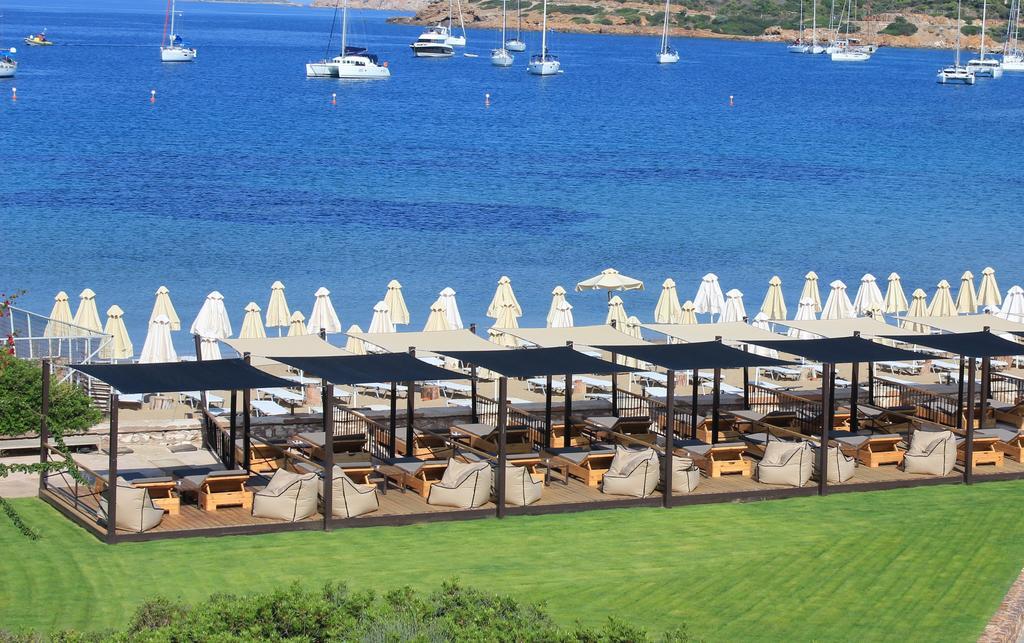 Aegeon Beach Hotel Szúnio Kültér fotó